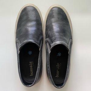 Bussola Charcoal Slip-ons Size 37